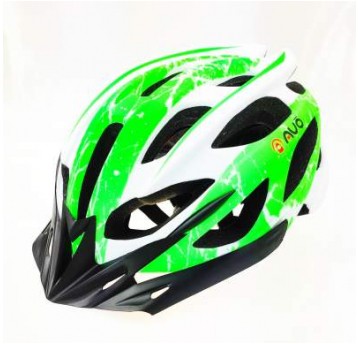 KASK AVO-48 ROZM. L 55-61cm BIAŁO/ZIELONY MAT