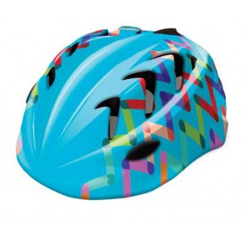 KASK B-SKIN DZIEC. ROZ.S KIDY ZIGZAG NIEB HM-BS389