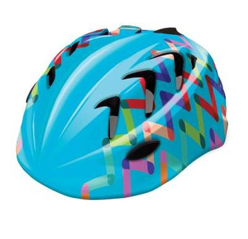 KASK B-SKIN DZIEC. ROZ.S KIDY ZIGZAG NIEB HM-BS389