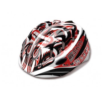KASK B-SKIN KIDY PRO RED/WHT XS(44-48CM) HM-BS173