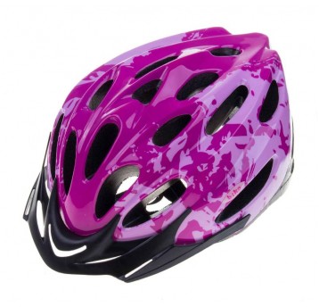 KASK BASIC PRO ROZM.L /58-60cm/ RÓŻOWY HM-BI406-2