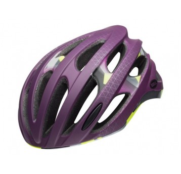 KASK BELL ROZM. L 58-62cm FORMULA MATTE PLUM DECO