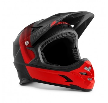 KASK BLUEGRASS INTOX ROZM.XS 52-54cm BLACK RED MAT