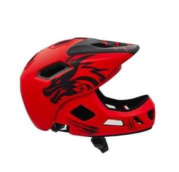 KASK BTM-F1-S SMOK CZERWONY ROZM. S
