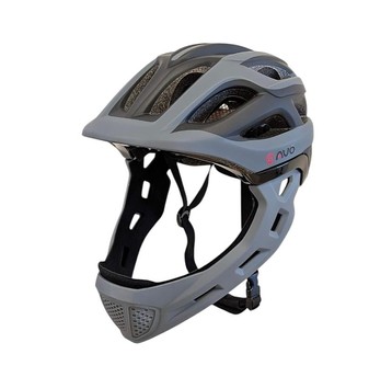 KASK FULLFACE PNY-49 ROZM. L 51-56 CZARNO/SZARY M