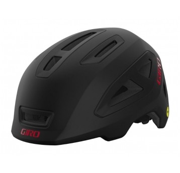 KASK GIRO SCAMP II ROZM. S 49-53cm mat black red