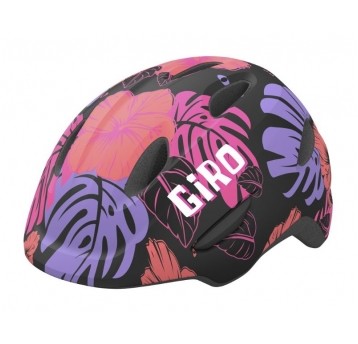 KASK GIRO SCAMP ROZM.XS 45-49cm MAT BLACK FLORAL