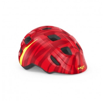 KASK MET HOORAY ROZM. S RED ZEBRA MAT