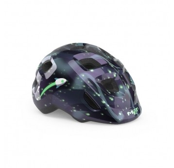 KASK MET HOORAY ROZM. S SPACE GLOW IN THE DARK