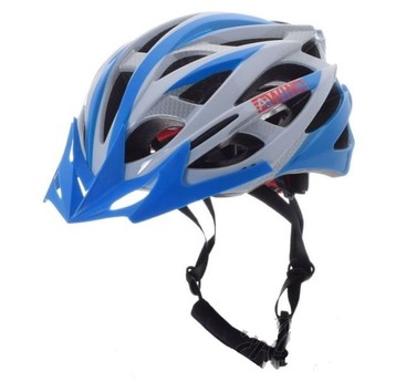 KASK MOON M 55-58cm NIEBIESKO-BIAŁY