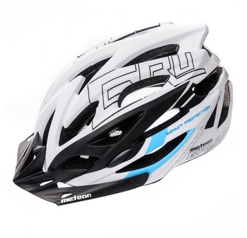 KASK MT GRUVER ROZM. L /58-61cm/ WHITE/BLACK/BLUE