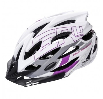 KASK MT GRUVER ROZM. M /56-58cm/ biały/czar/bakłaż
