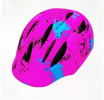 KASK PNY10 ROZM.M 48-52cm RÓŻOWY MAT
