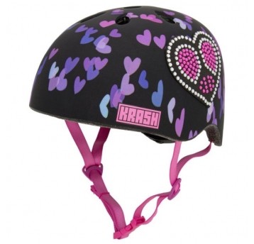 KASK RASKULLZ BOKEH BLING ROZM. M 54-58cm FS8+