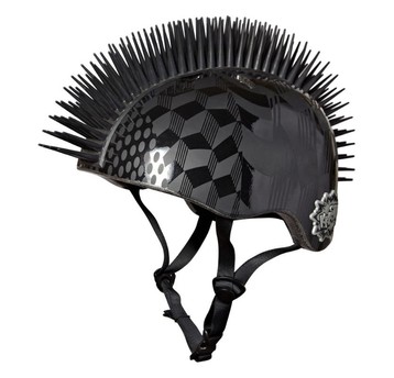 KASK RASKULLZ CUBE HEART BLACK ROZM. M 54-58cm 8+