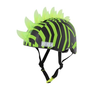 KASK RASKULLZ DAZZLE GREEN LED ROZM. S 50-54cm 5+