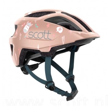 KASK SCOTT Kid Spunto (CE) crystal pink on 1size