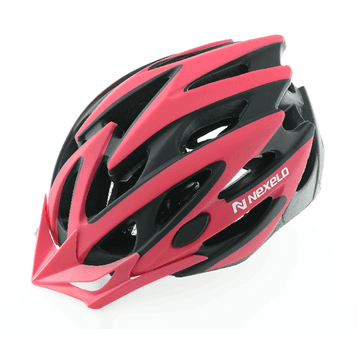 KASK STRAIGHT ROZM. M 55-58cm MALINOWO-CZARNY