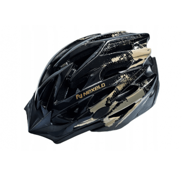 KASK STRAIGHT SHINY ROZM. M 55-58cm CZAR-PLATYNOWY