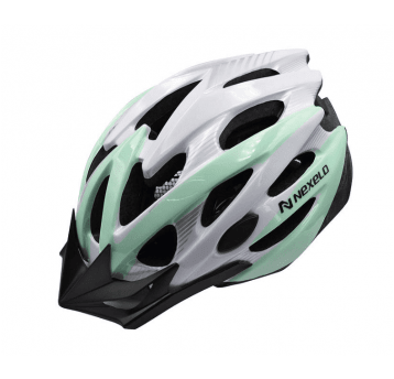KASK STRAIGHT SHINY ROZM. M 55-58cm MIĘTOWO-BIAŁY