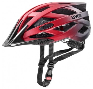 KASK UVEX I-VO CC ROZM. 52-57cm RED-BLACK MAT