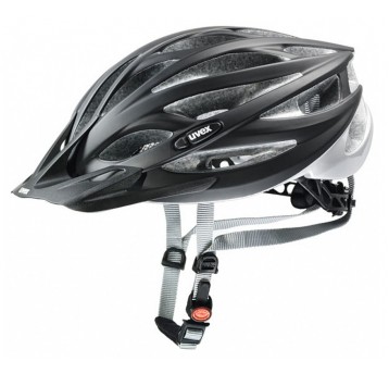 KASK UVEX OVERSIZE 61-65cm BLACK MAT-SILVER