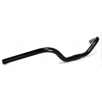 KIEROWNICA 620x60mm STAL PROFIL 35' CZARNA 25,4mm