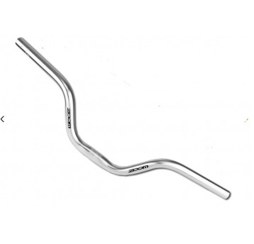 KIEROWNICA ALU 600x100mm 15' MTB-AL-158 ZOOM SREBR