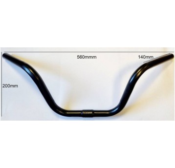 KIEROWNICA MALOWANA SKŁADAK CZARNA