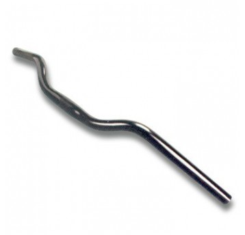 KIEROWNICA ZOOM NR-18 STAL 590x30mm 25' CZARNA POŁ