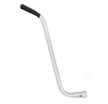 KIJEK - UCHWYT DO NAUKI JAZDY NA ROWERZE BIAŁY ST