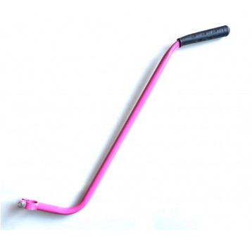 KIJEK - UCHWYT DO NAUKI JAZDY NA ROWERZE RÓŻOWY ST