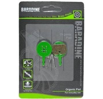 KLOCKI HAM. TARCZ. BARADINE DS-38 AVID BB5 ORGANIC