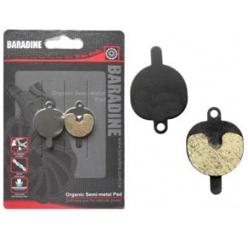 KLOCKI HAM. TARCZ. DS-25 ORGANIC SEMIMETAL