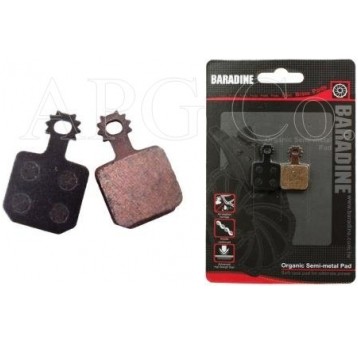 KLOCKI HAM. TARCZ. DS-62 ORGANIC MAGURA MT7