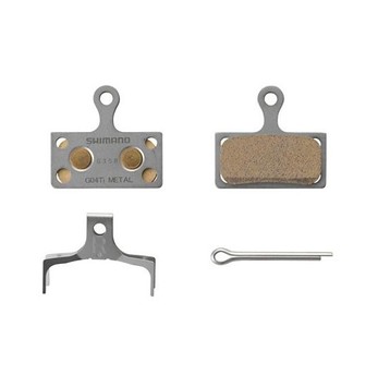 KLOCKI HAM.TARCZ. SHIMANO G04TI METALICZNE