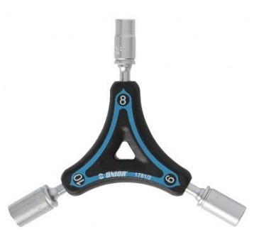KLUCZ UNIOR TRÓJSTRONNY NASADOWY 8x9x10