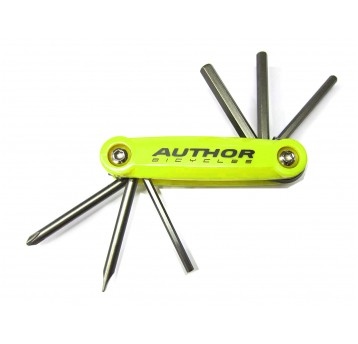 KLUCZE ZESTAW AUTHOR TOOLBOX 6 ŻÓŁTO-SREBRNE