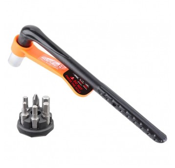 KLUCZE ZESTAW SUPER-B DYNAMOMET. 3-10Nm Z BITAMI