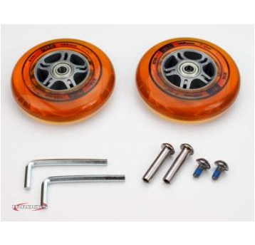 KÓŁKA HULAJNOGA ORANGE Z OSIĄ 2szt