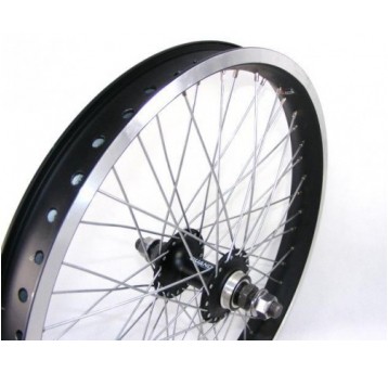 KOŁO 20 TYŁ BMX P/ALU 48-OTW. CZARNE M14