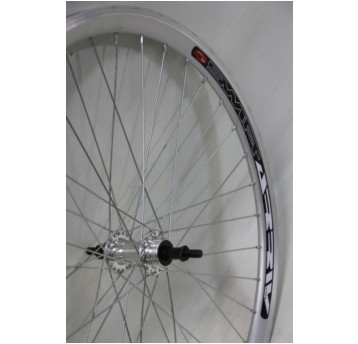 KOŁO 24" TYŁ O/STOŻEK ALU P/ALU SREBRNE