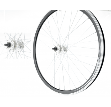 KOŁO 26 PRZÓD DISC 6 ŚRUB P/ALU O/STOŻEK CZARNY