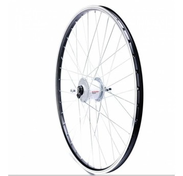 KOŁO 26 PRZÓD P/ SHIMANO DYNAMO O/STOŻ CZARNE
