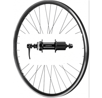 KOŁO 26 TYŁ DISC centerlock KASETA P/SHIMANO OCZK