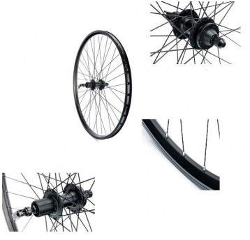 KOŁO 26 TYŁ KASETA 8/9/10 DISC 6śrub P/ALU QR CZAR