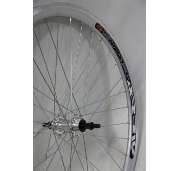 KOŁO 26 TYŁ V-BR O/STOŻEK SREBRNY PIASTA ALU