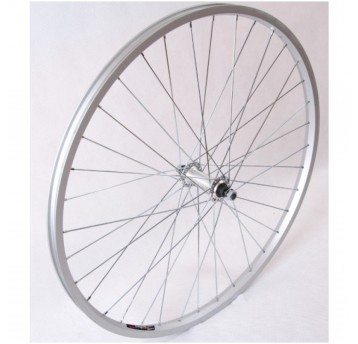 KOŁO 26x1-3/8 PRZÓD P/ALU O/ALU PAOA SREBRNE