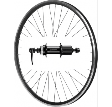 KOŁO 27,5 TYŁ DISC centerlock KASETA P/SHIMANO 8/9