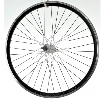 KOŁO 27,5" TYŁ V-BRAKE WOLNOBIEG O/CZARNA P/ALU